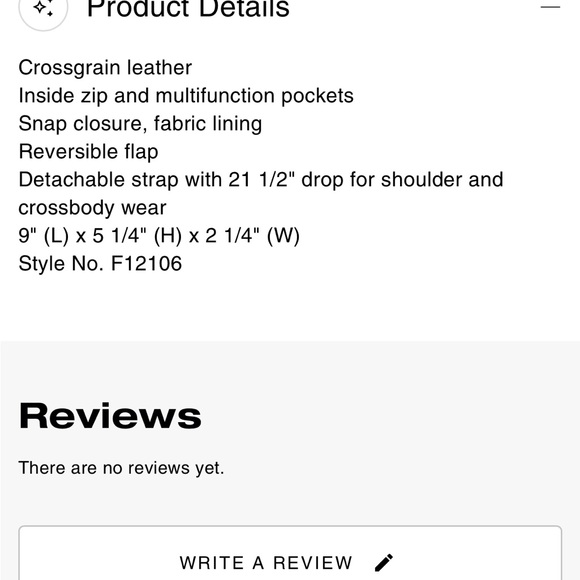 COACH Reversible Ruby Crossbody - Picture 9 of 9